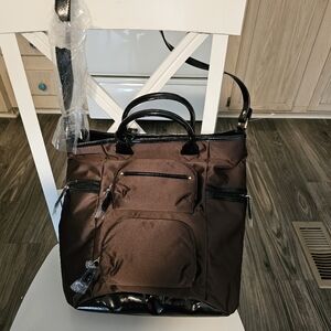 Calvin Klein Dark Brown Travel Bag